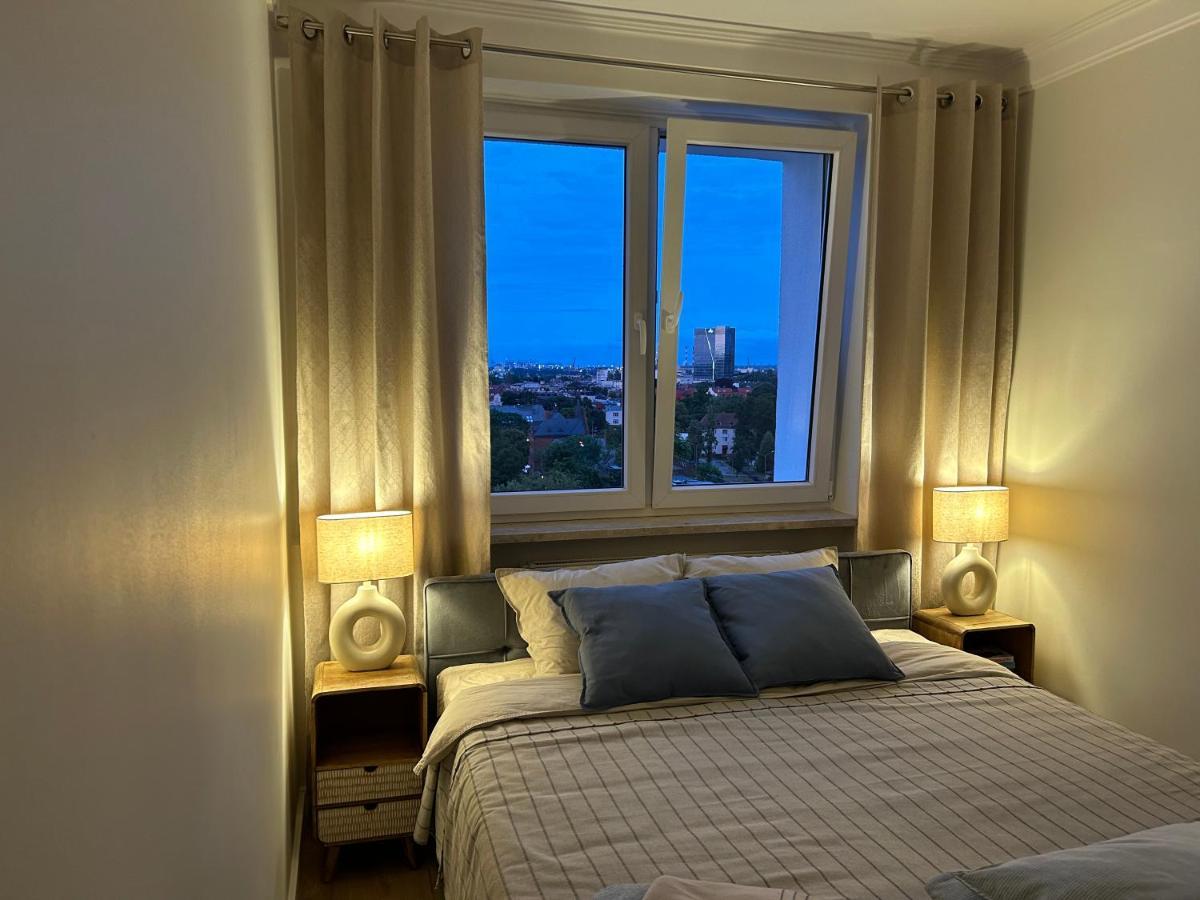 Apartament Z Widokiem Na Gdansk I Zatoke Free & Priv Parking Exterior photo