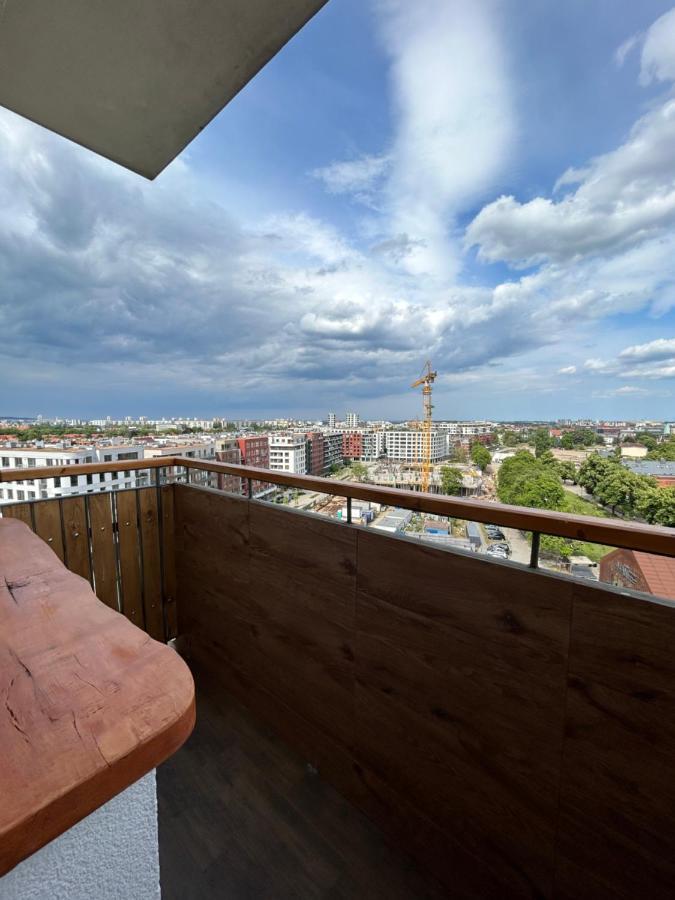 Apartament Z Widokiem Na Gdansk I Zatoke Free & Priv Parking Exterior photo